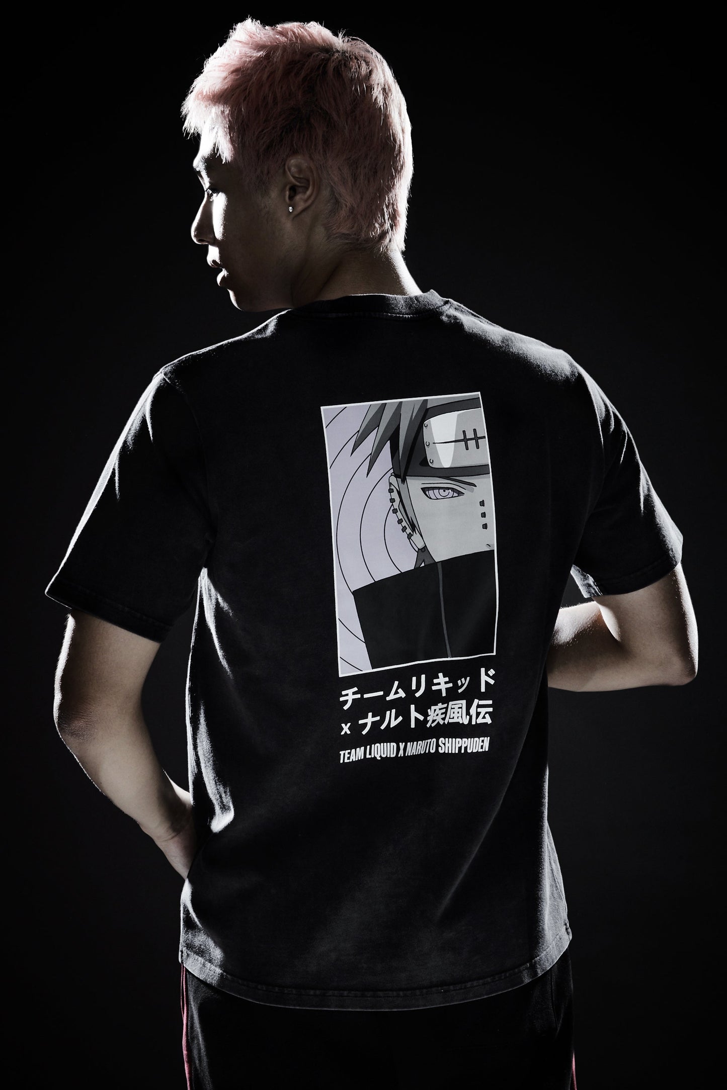 LIQUID x NARUTO AKATSUKI MINERAL RINNEGAN PAIN TEE - Team Liquid