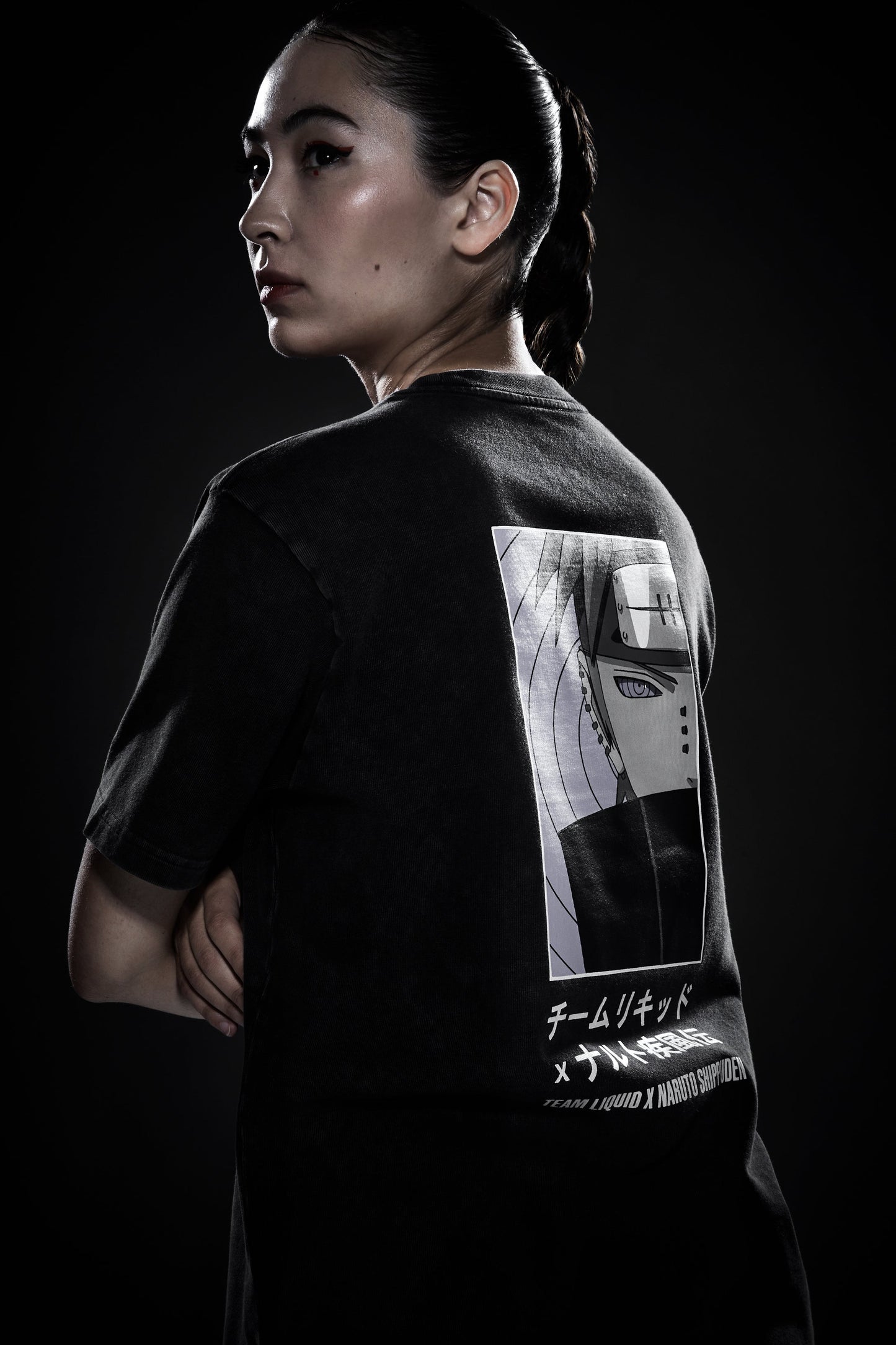 LIQUID x NARUTO AKATSUKI MINERAL RINNEGAN PAIN TEE - Team Liquid