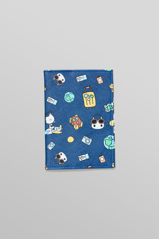 BLUE'S TRAVEL PASSPORT COVER - NAVY - Team Liquid