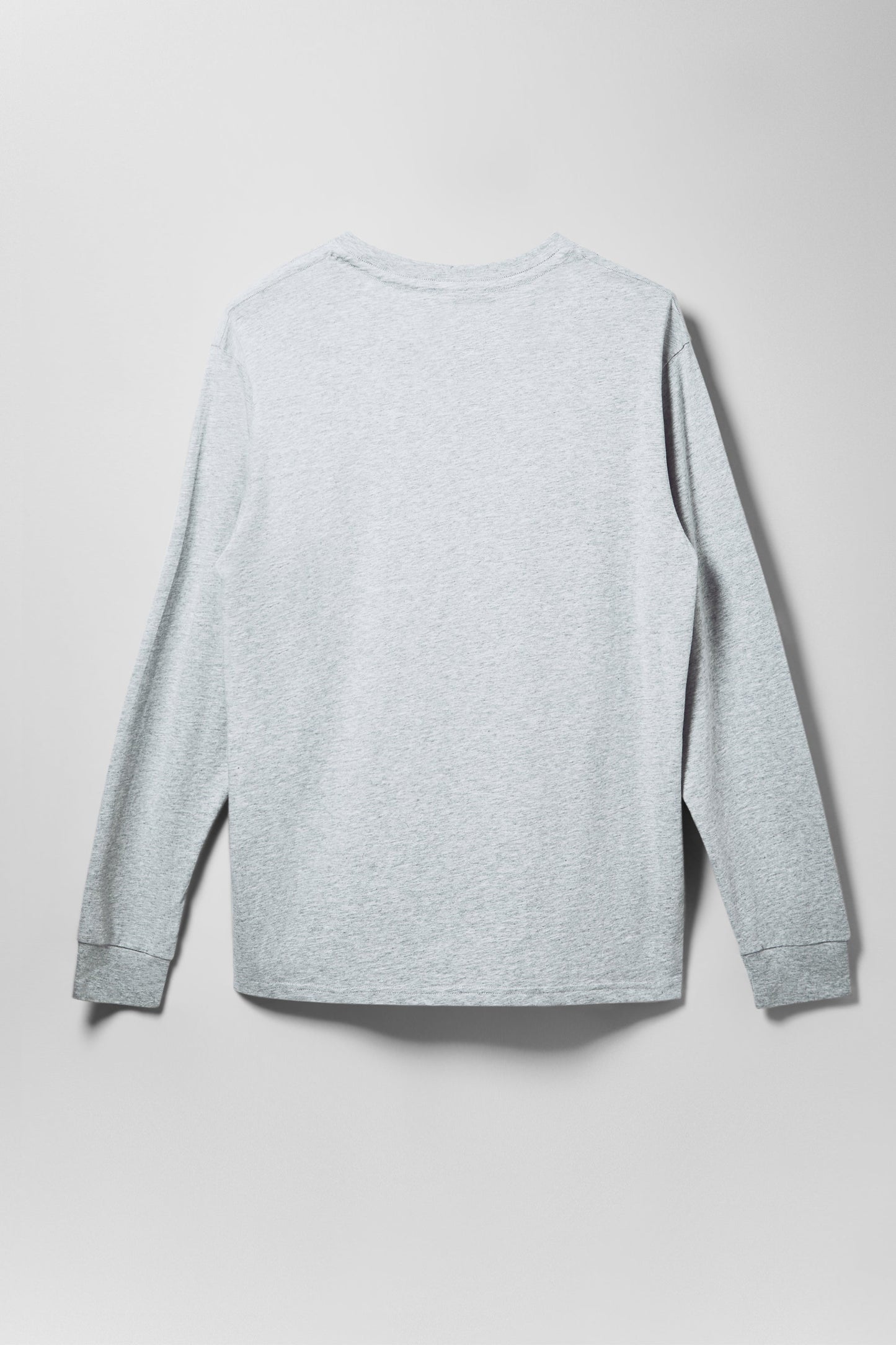 LIQUID CREST LONG SLEEVE TEE - GREY HEATHER - Team Liquid