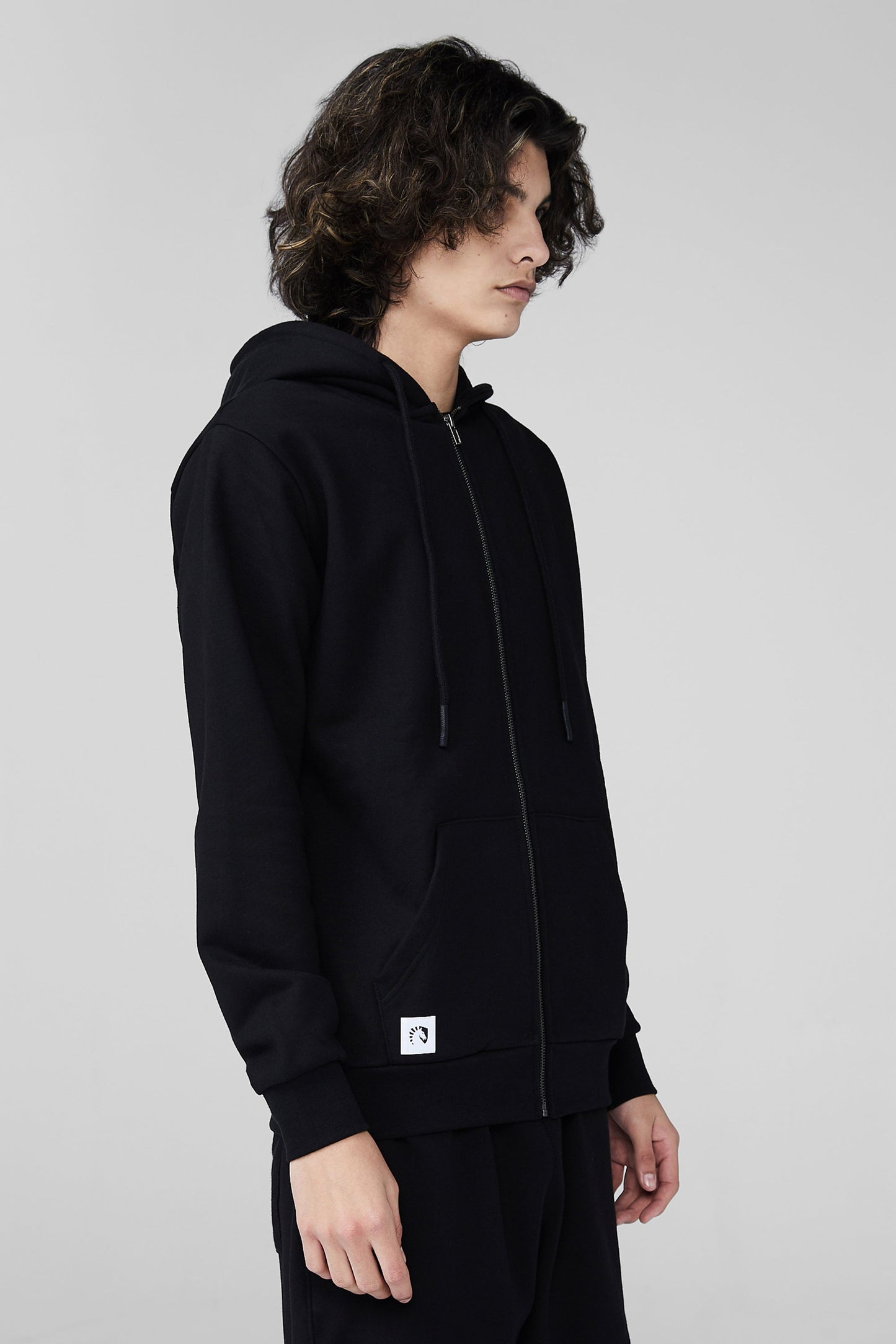 LIQUID EMBROIDERED LOGO ZIP HOODIE - Team Liquid