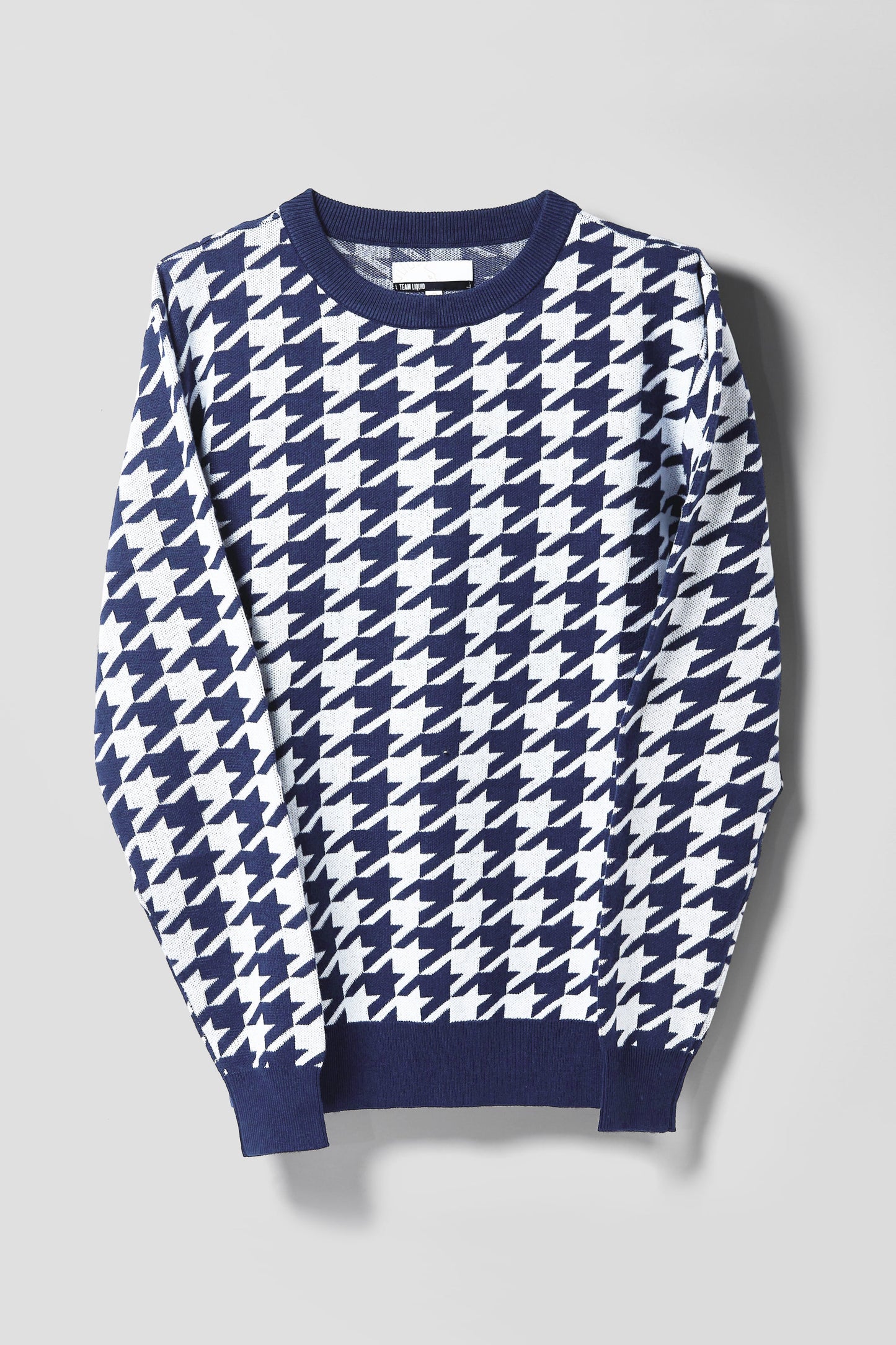 LIQUID HOUNDSTOOTH SWEATER - Team Liquid