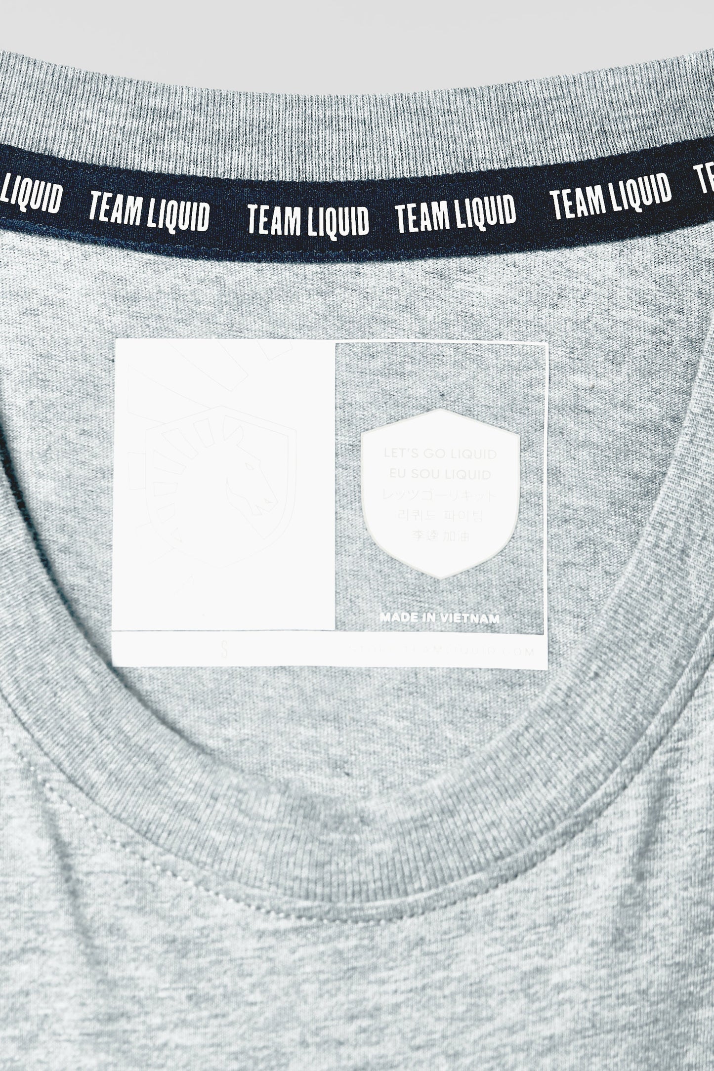 LIQUID HALFTIME SHORT SLEEVE TEE - GREY - Team Liquid