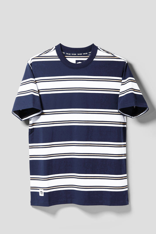 YARN DYE STRIPE SHORT SLEEVE TEE
