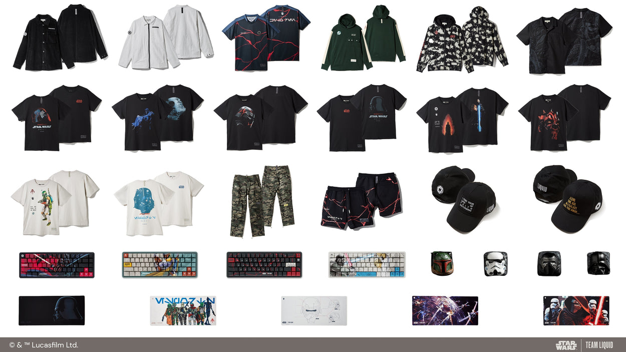 Unleash the Force: Introducing the New Team Liquid | STAR WARS™ Villains Apparel Collection