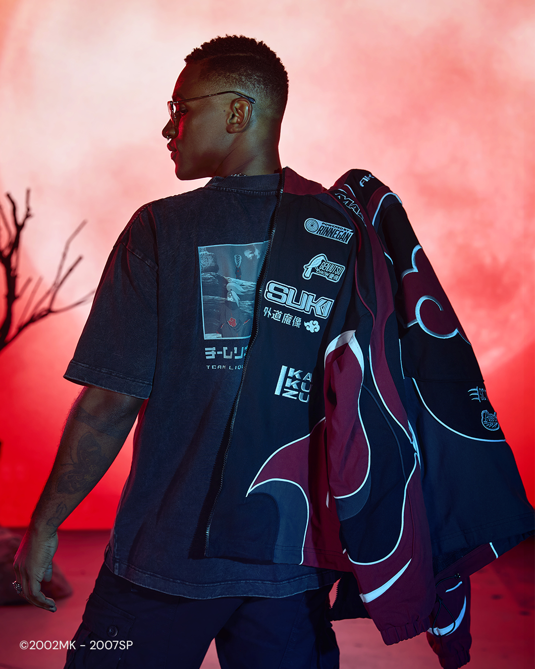 NARUTO AKATSUKI GEDO MAZO RACING JACKET