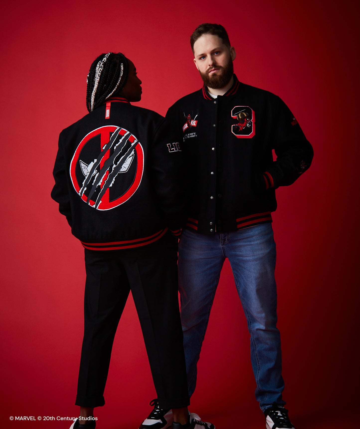 DEADPOOL VARSITY JACKET