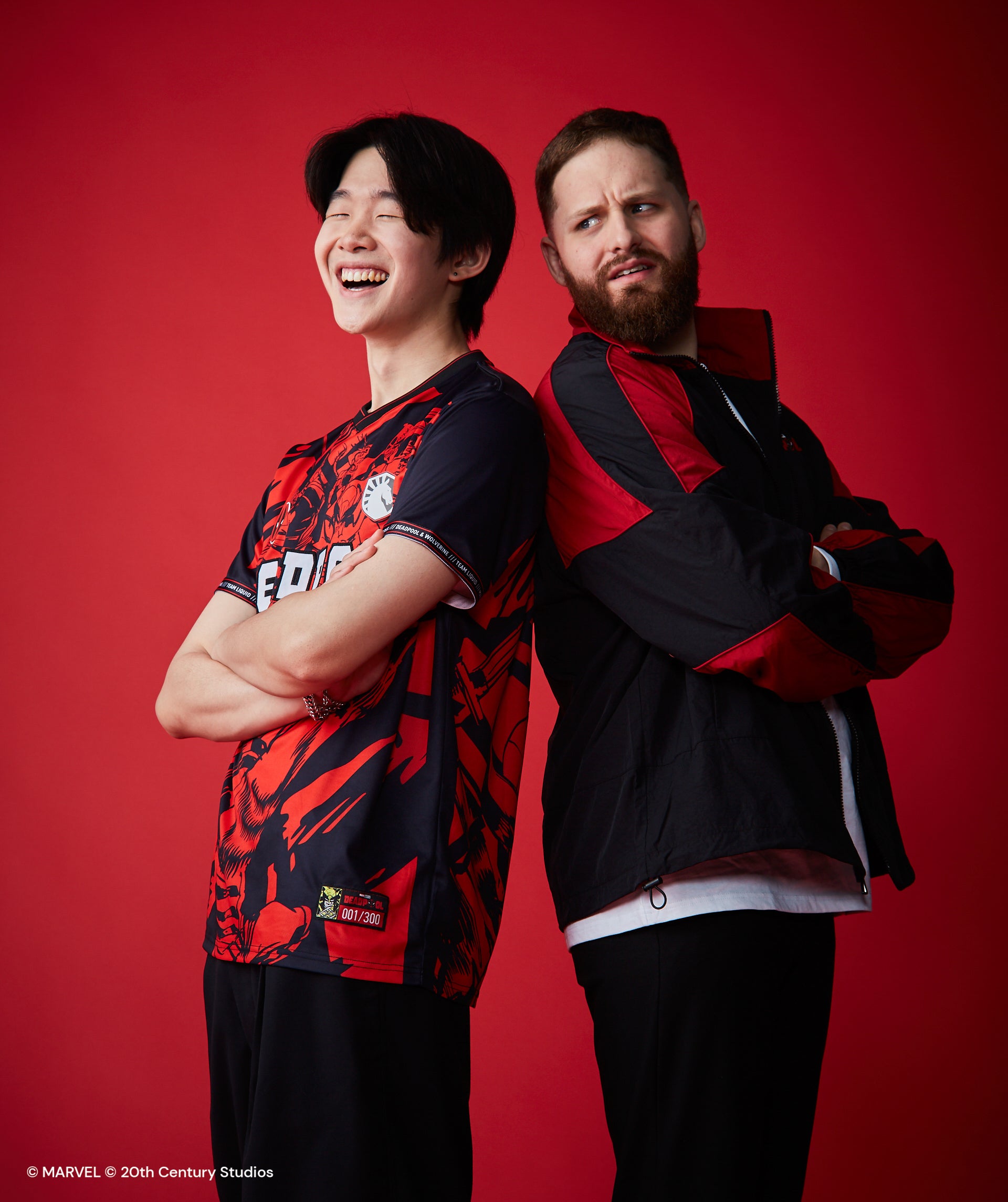 Deadpool color blocking jacket | Team Liquid Store
