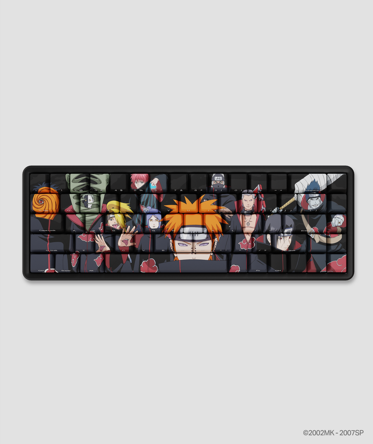 NARUTO IMMORTAL AKATSUKI KEYCAP SET