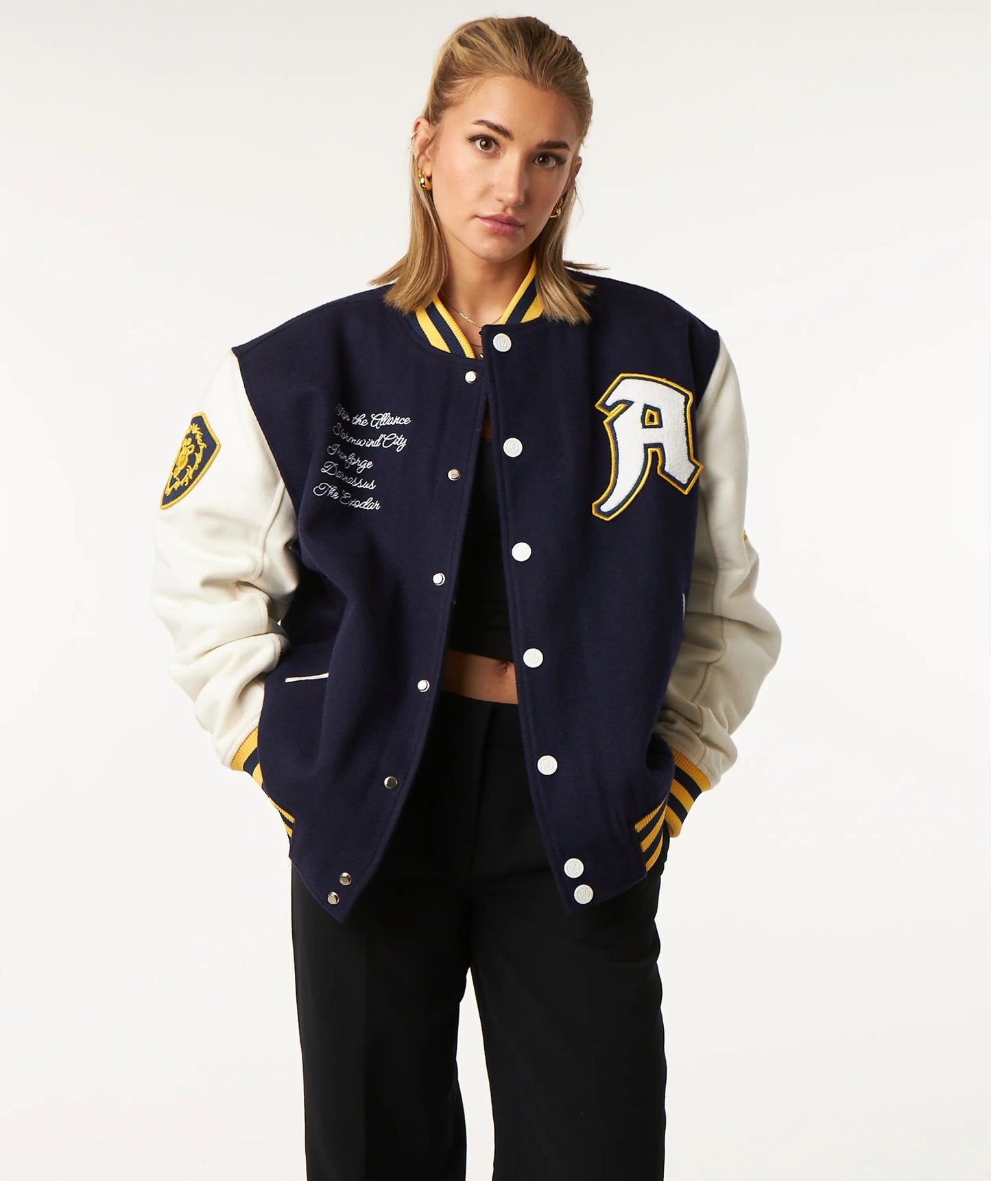 WORLD OF WARCRAFT ALLIANCE VARSITY JACKET