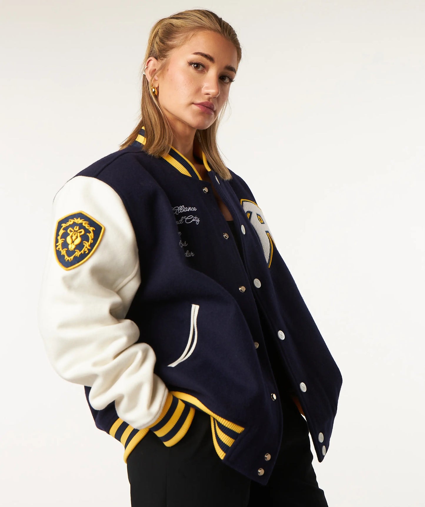 WORLD OF WARCRAFT ALLIANCE VARSITY JACKET