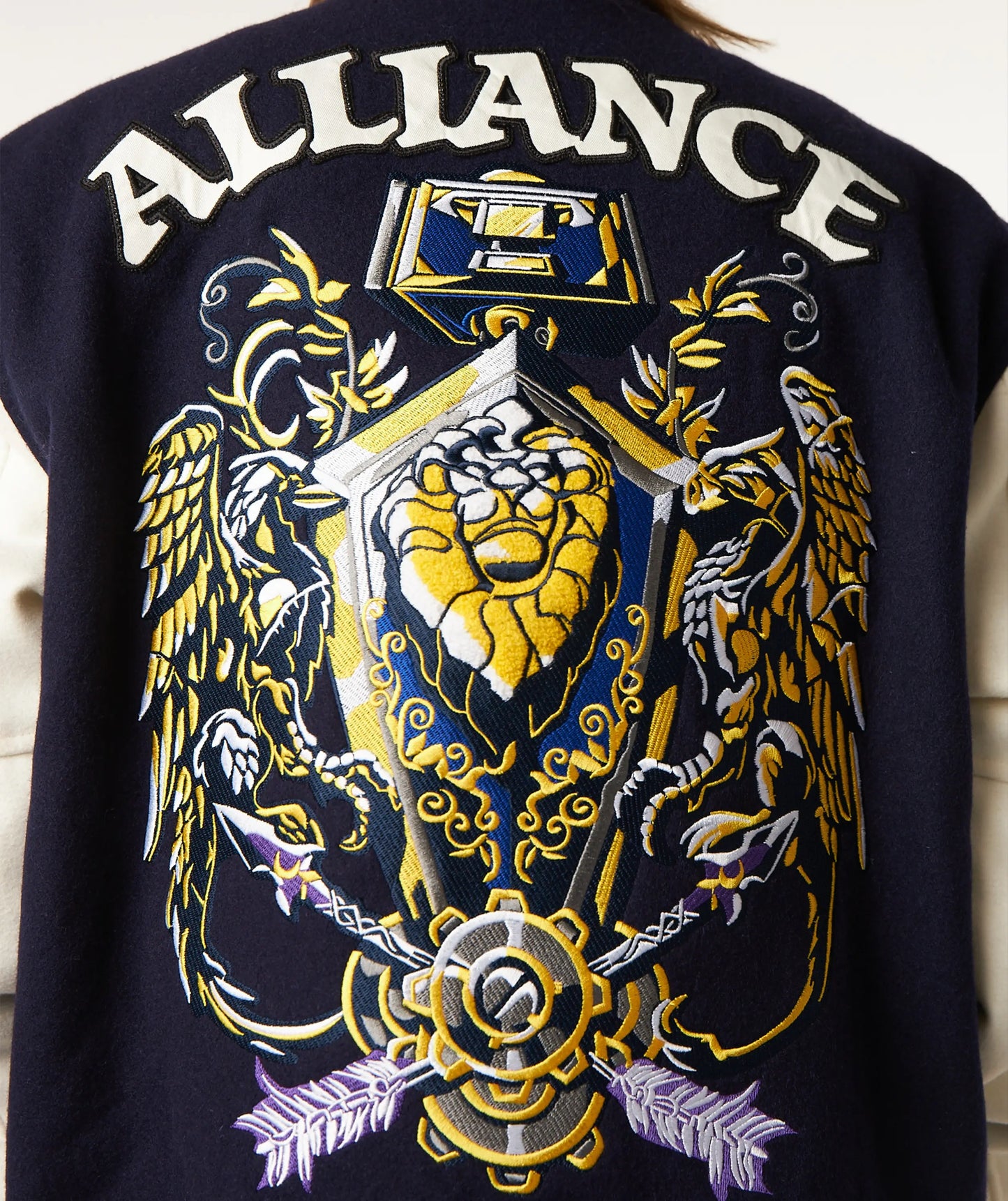 WORLD OF WARCRAFT ALLIANCE VARSITY JACKET