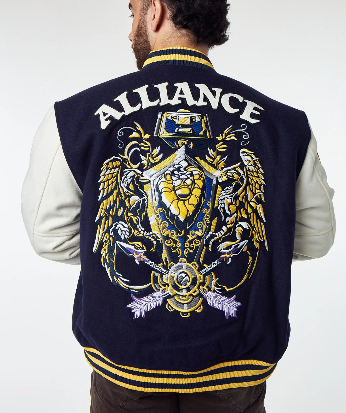 WORLD OF WARCRAFT ALLIANCE VARSITY JACKET