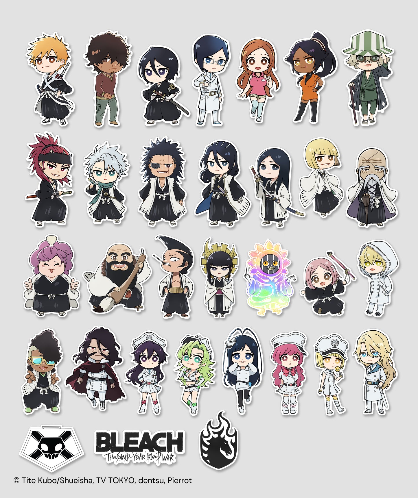 BLEACH THOUSAND-YEAR BLOOD WAR STICKER SET - Team Liquid