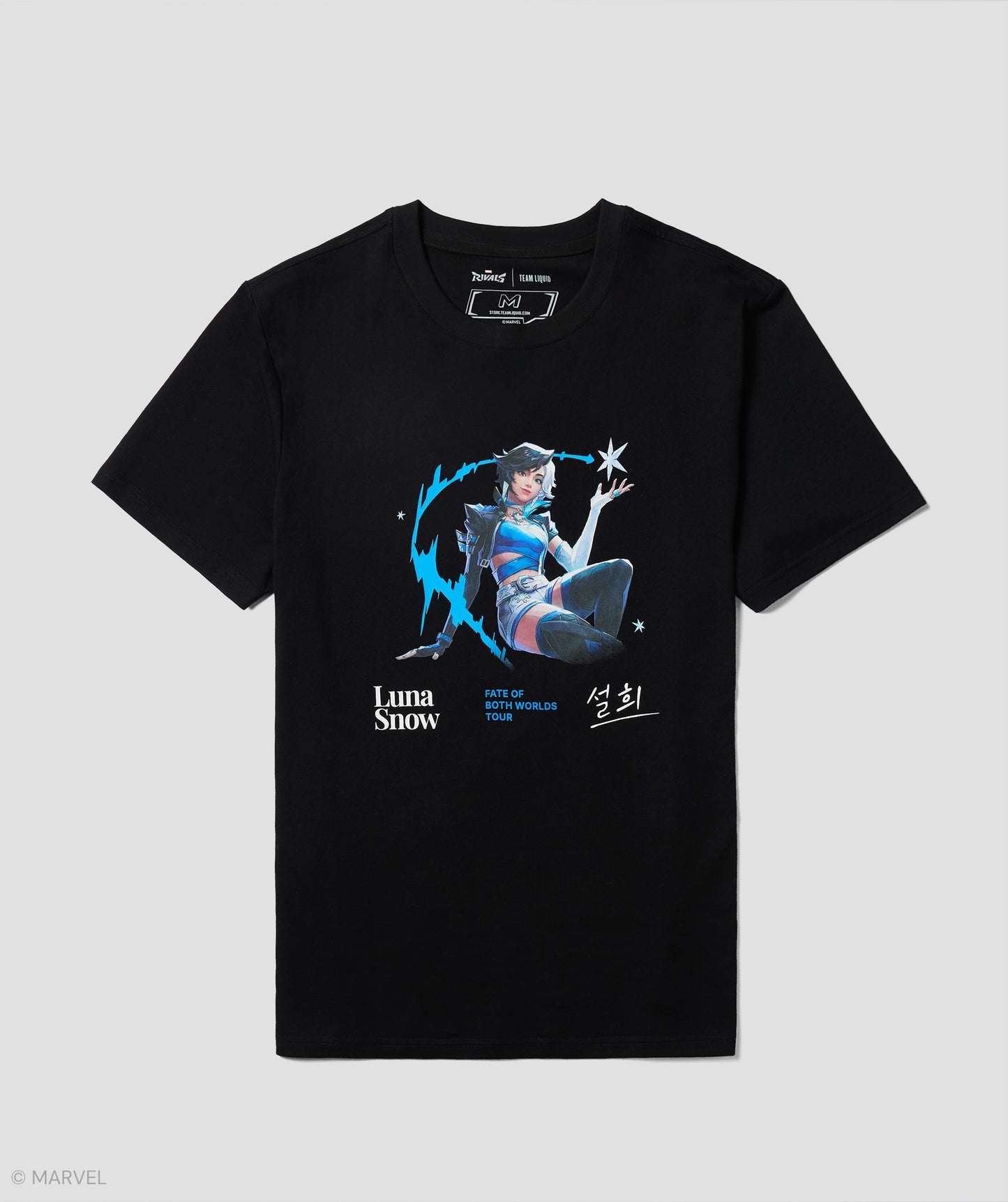 MARVEL RIVALS LUNA SNOW WORLD TOUR TEE - Team Liquid