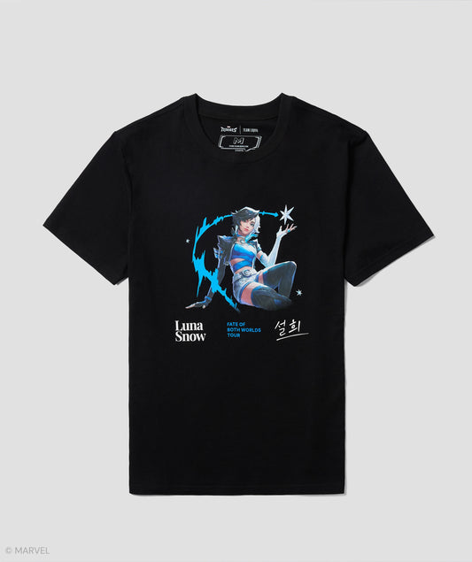MARVEL RIVALS LUNA SNOW WORLD TOUR TEE