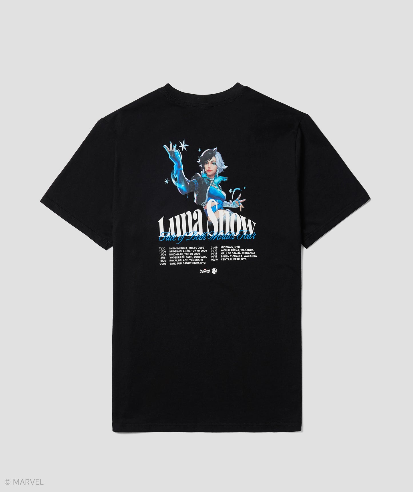MARVEL RIVALS LUNA SNOW WORLD TOUR TEE - Team Liquid