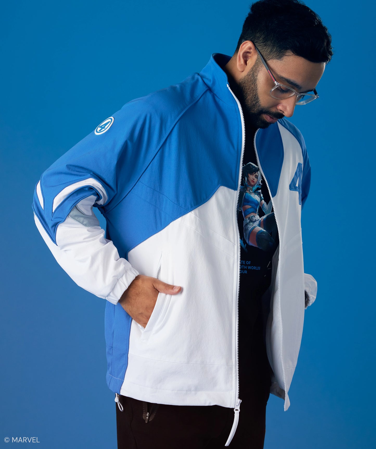 MARVEL RIVALS F4 TRACK JACKET - Team Liquid