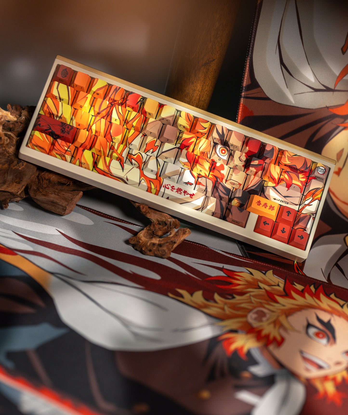 FLAME HASHIRA MOUSEPAD