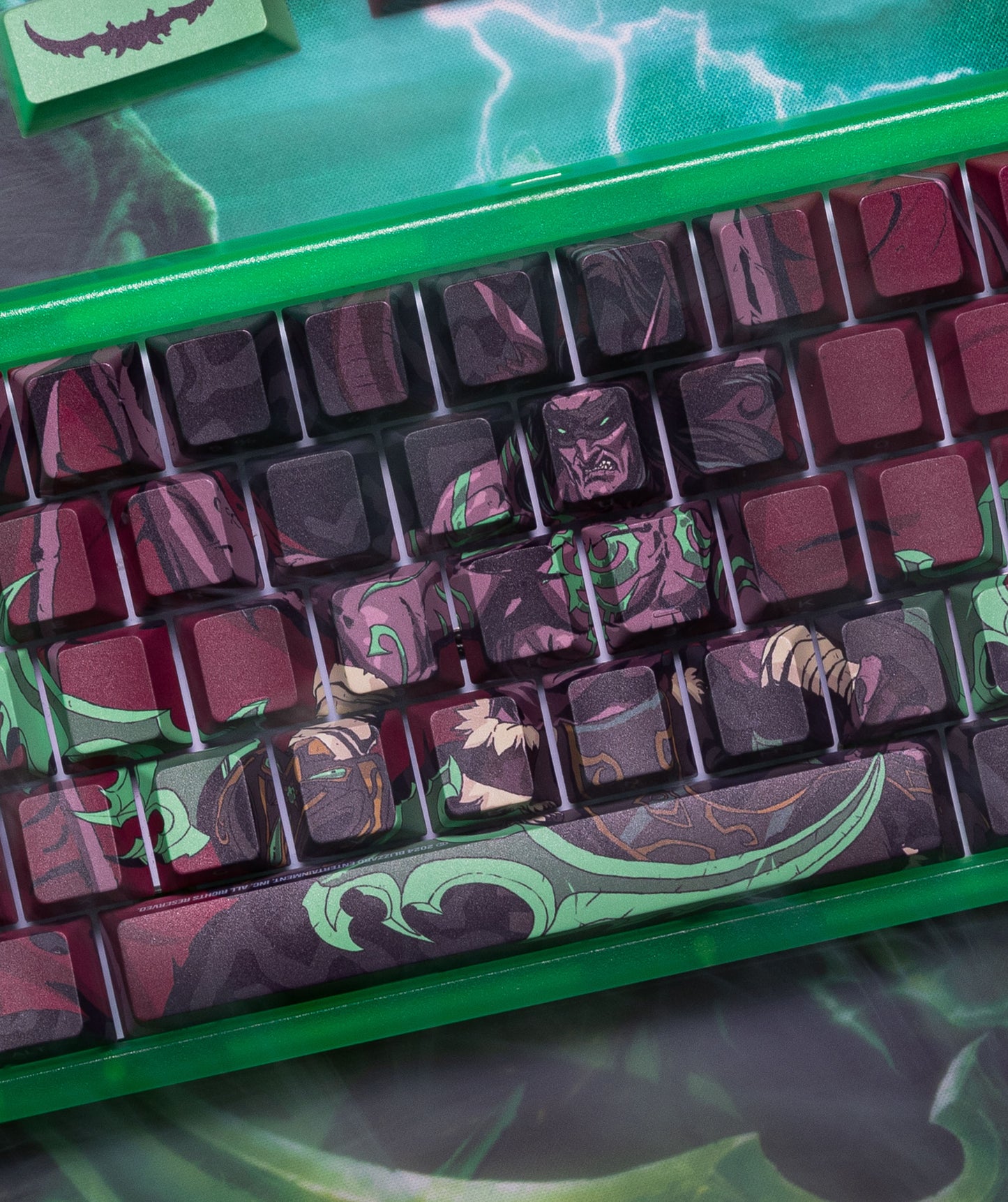 WORLD OF WARCRAFT ILLIDAN STORMRAGE KEYCAP SET