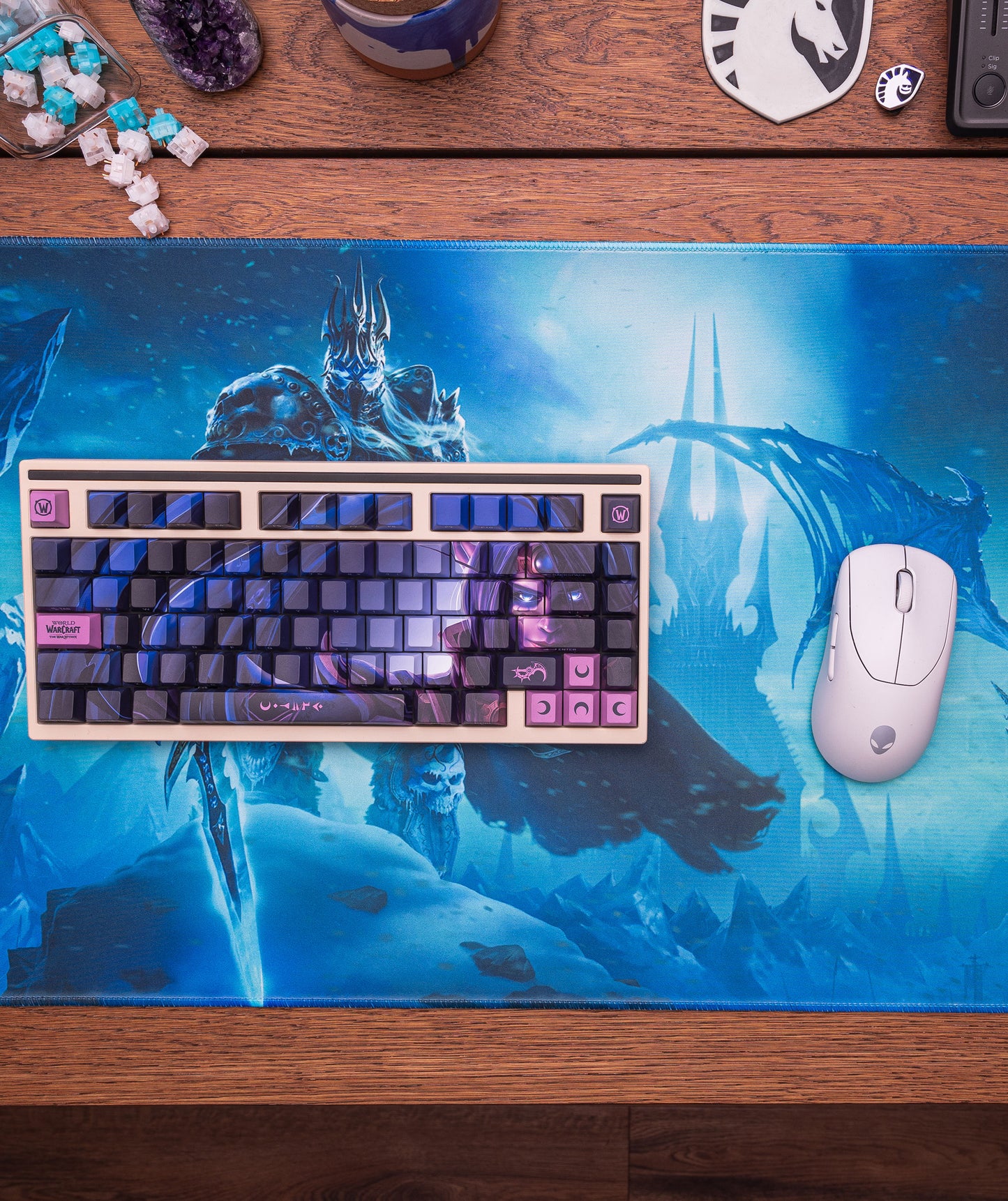 WORLD OF WARCRAFT LICH KING MOUSEPAD