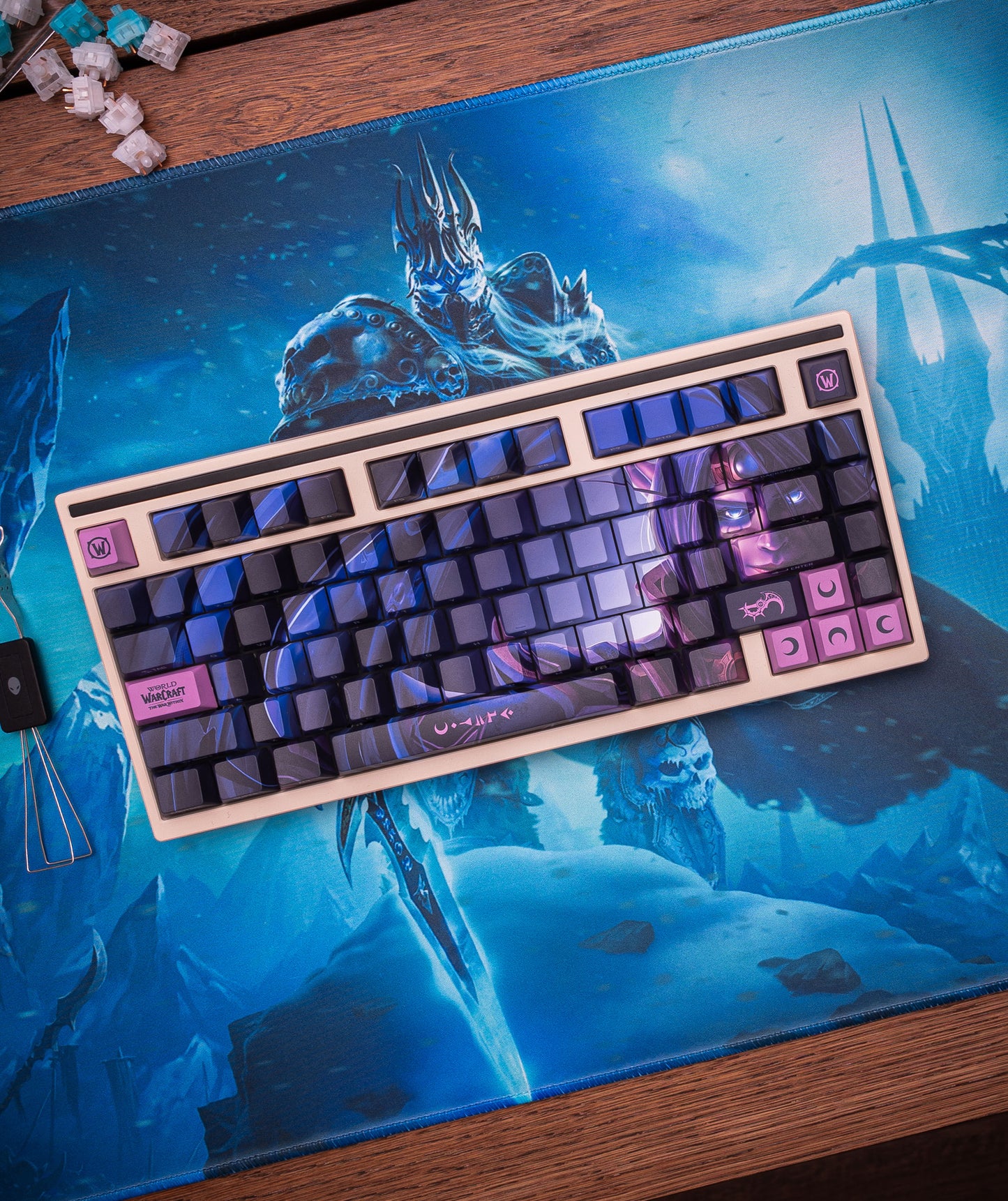 WORLD OF WARCRAFT LICH KING MOUSEPAD