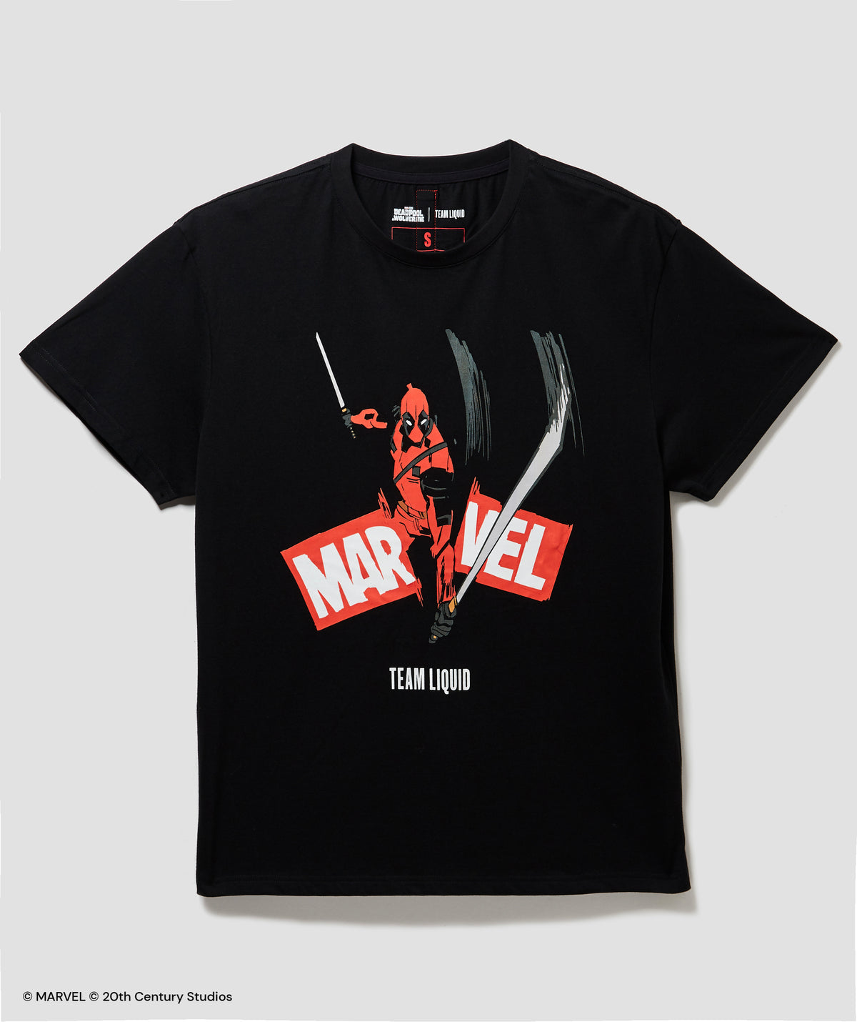 Deadpool marvel logo slash tee | Team Liquid Store