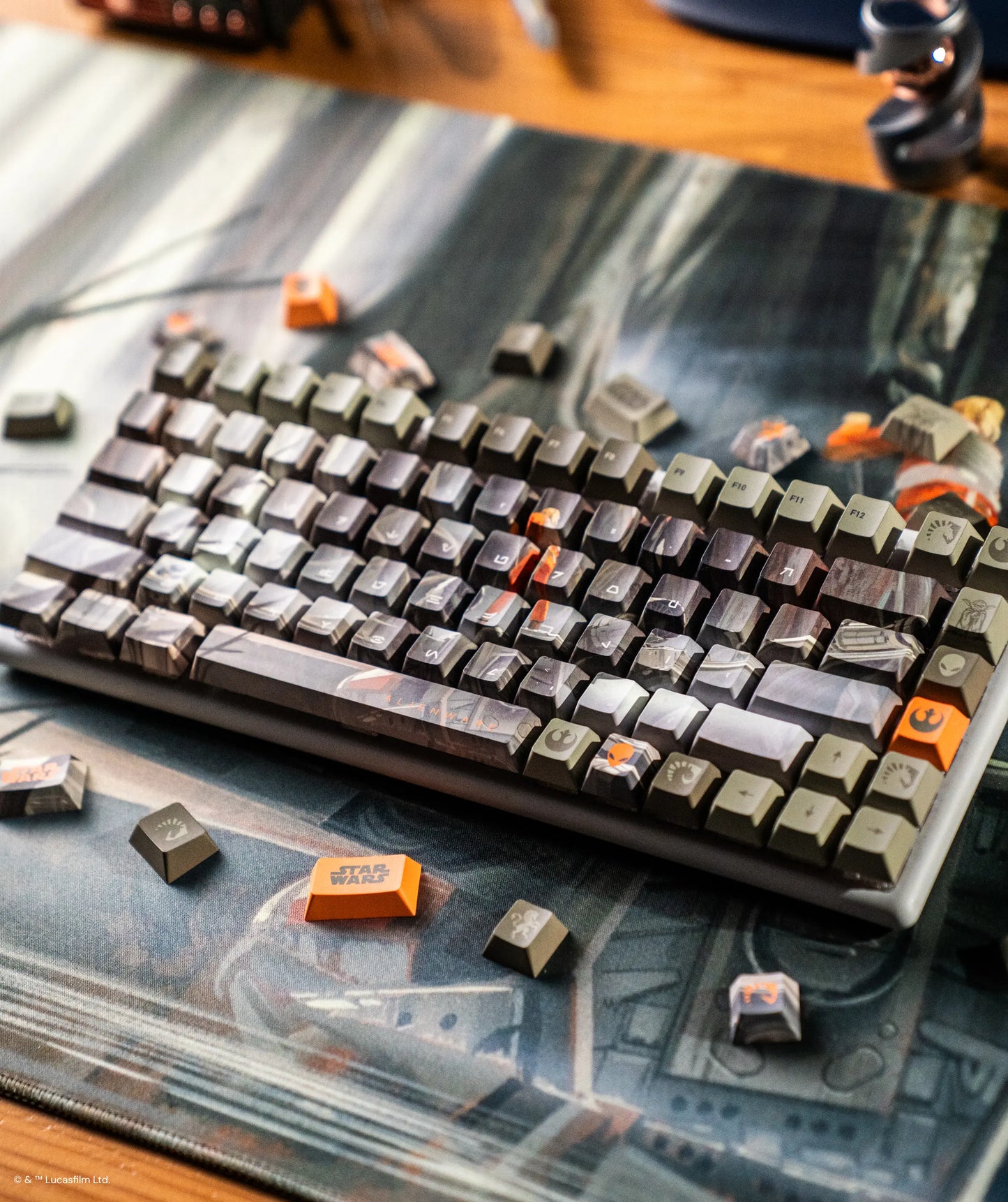 TEAM LIQUID | STAR WARS™ DAGOBAH GRAPHIC KEYCAP SET - Team Liquid