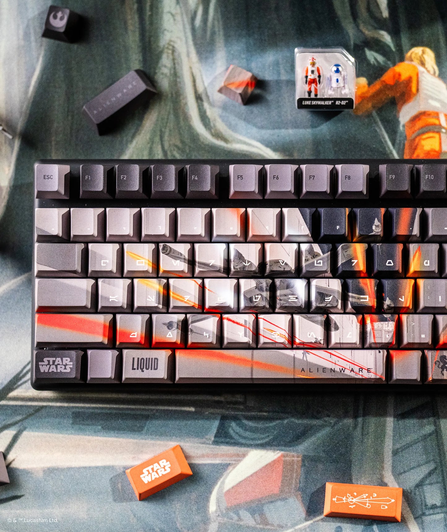 TEAM LIQUID | STAR WARS™ SPACE GRAPHIC KEYCAP SET - Team Liquid