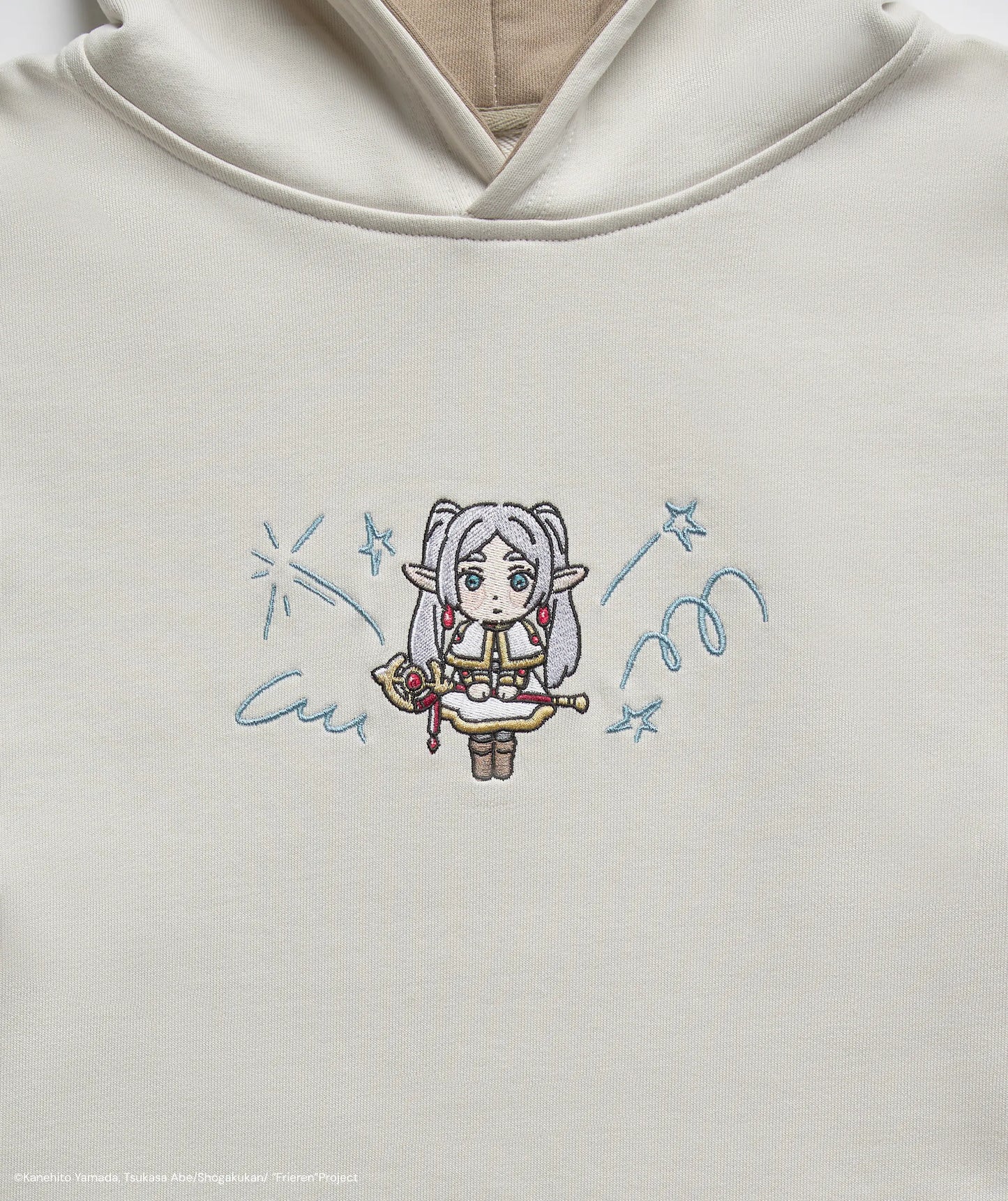 FRIEREN KAWAII EMBROIDERED HOODIE
