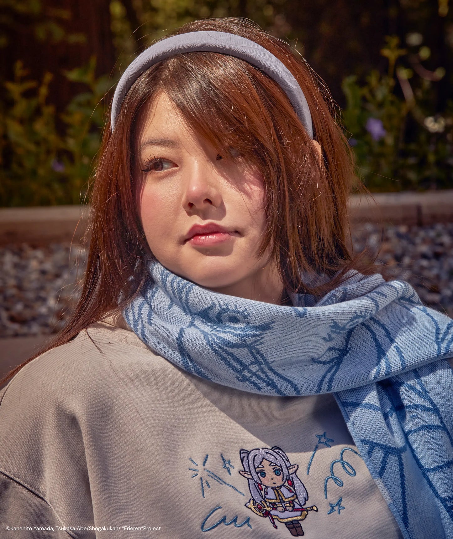 FRIEREN KAWAII EMBROIDERED HOODIE