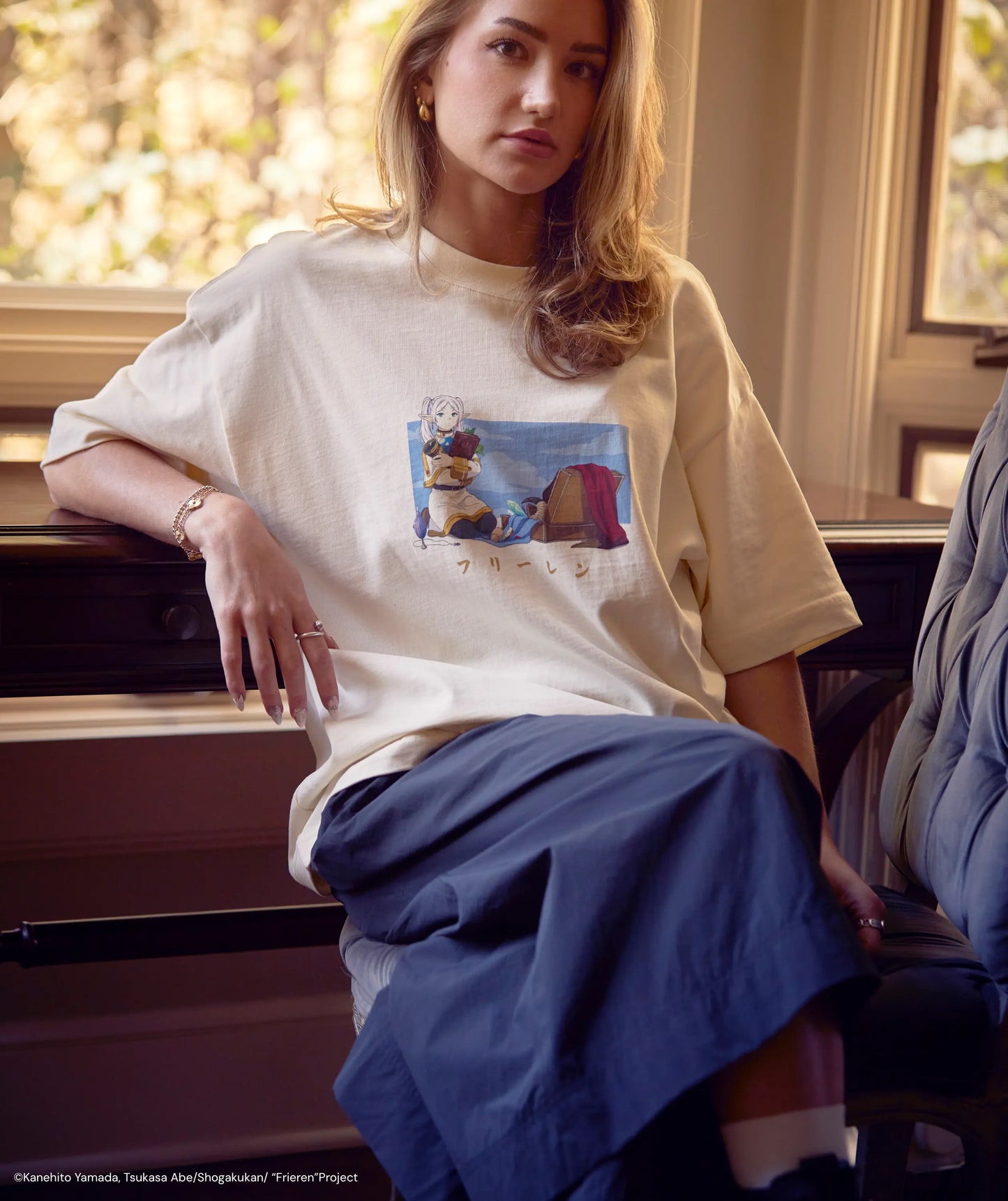 FRIEREN THE SLAYER OVERSIZED TEE