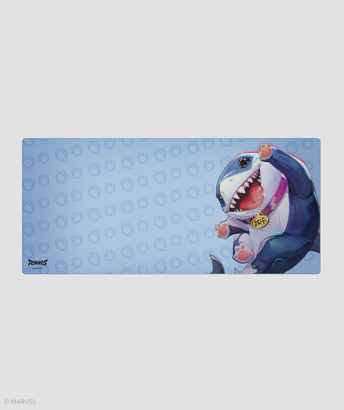MARVEL RIVALS JEFF THE LAND SHARK MOUSEPAD BLUE - Team Liquid