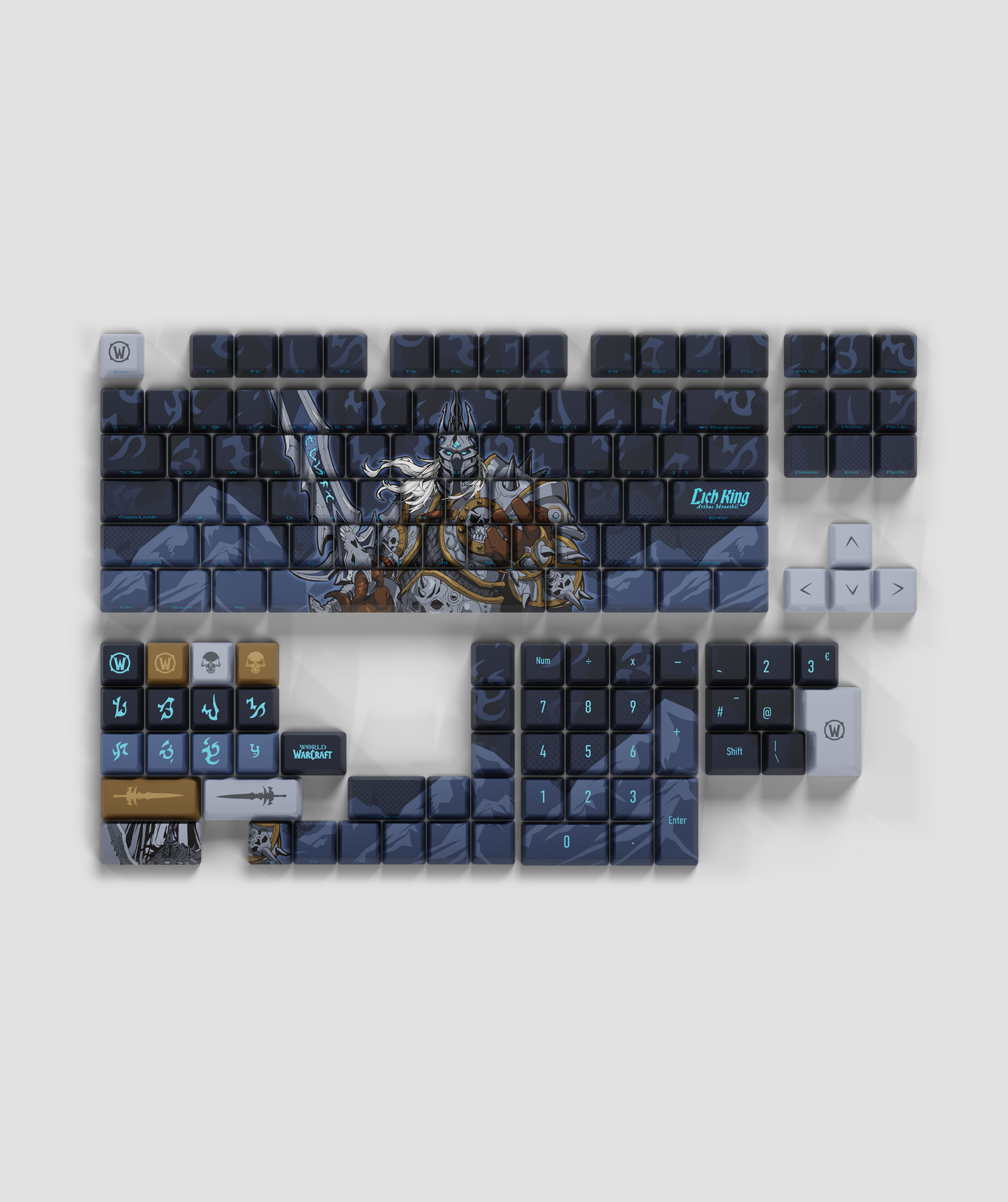 WORLD OF WARCRAFT LICH KING KEYCAP SET - Team Liquid
