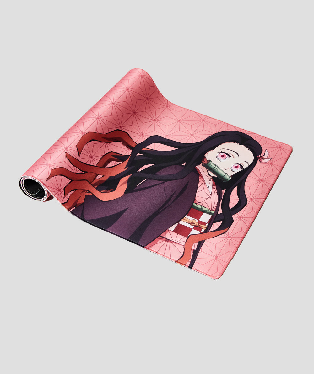 nezuko card sleeves Demon Slayer Kimetsu no Yaiba nezuko Kamado Card Sleeve painting in black white