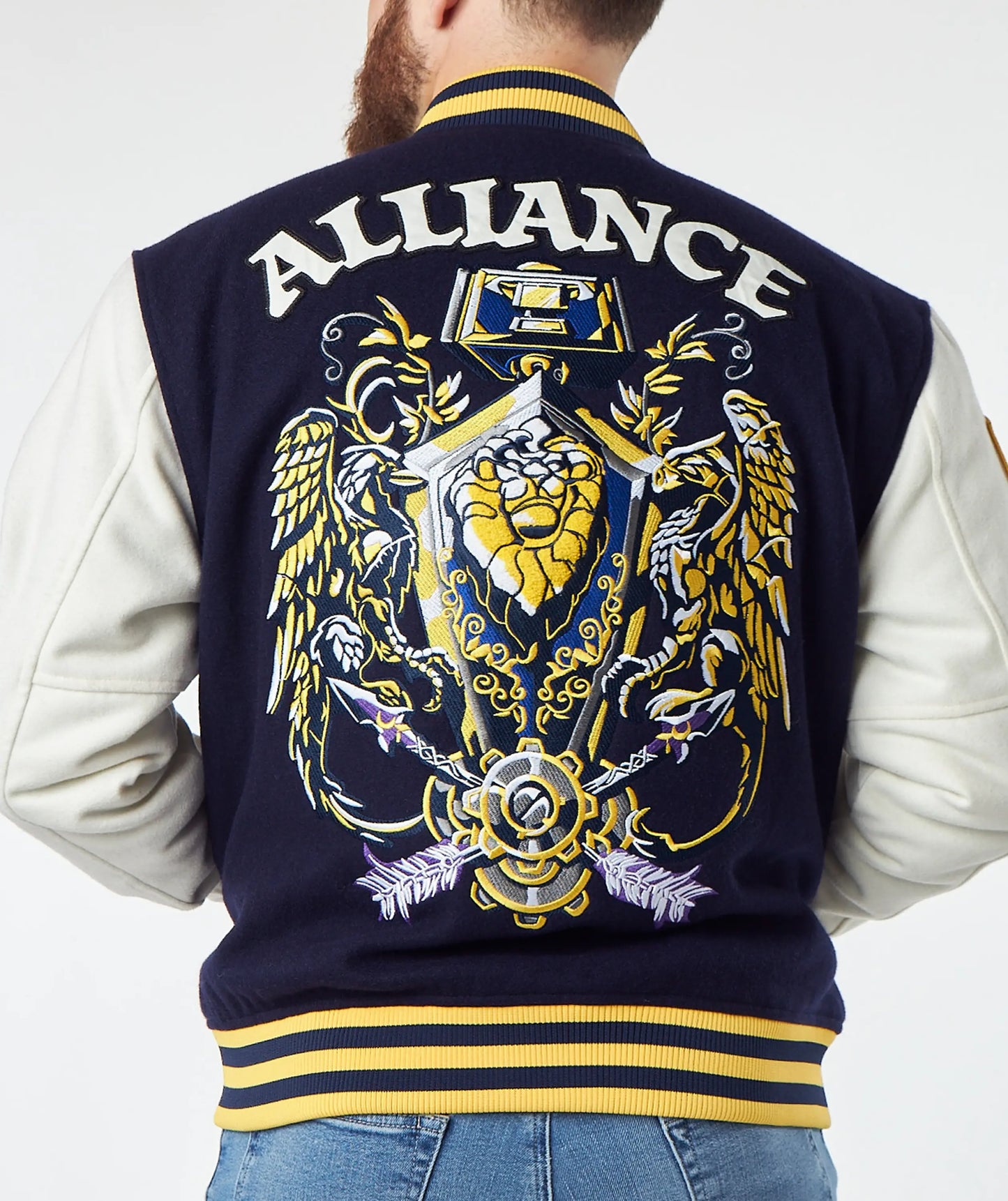 WORLD OF WARCRAFT ALLIANCE VARSITY JACKET