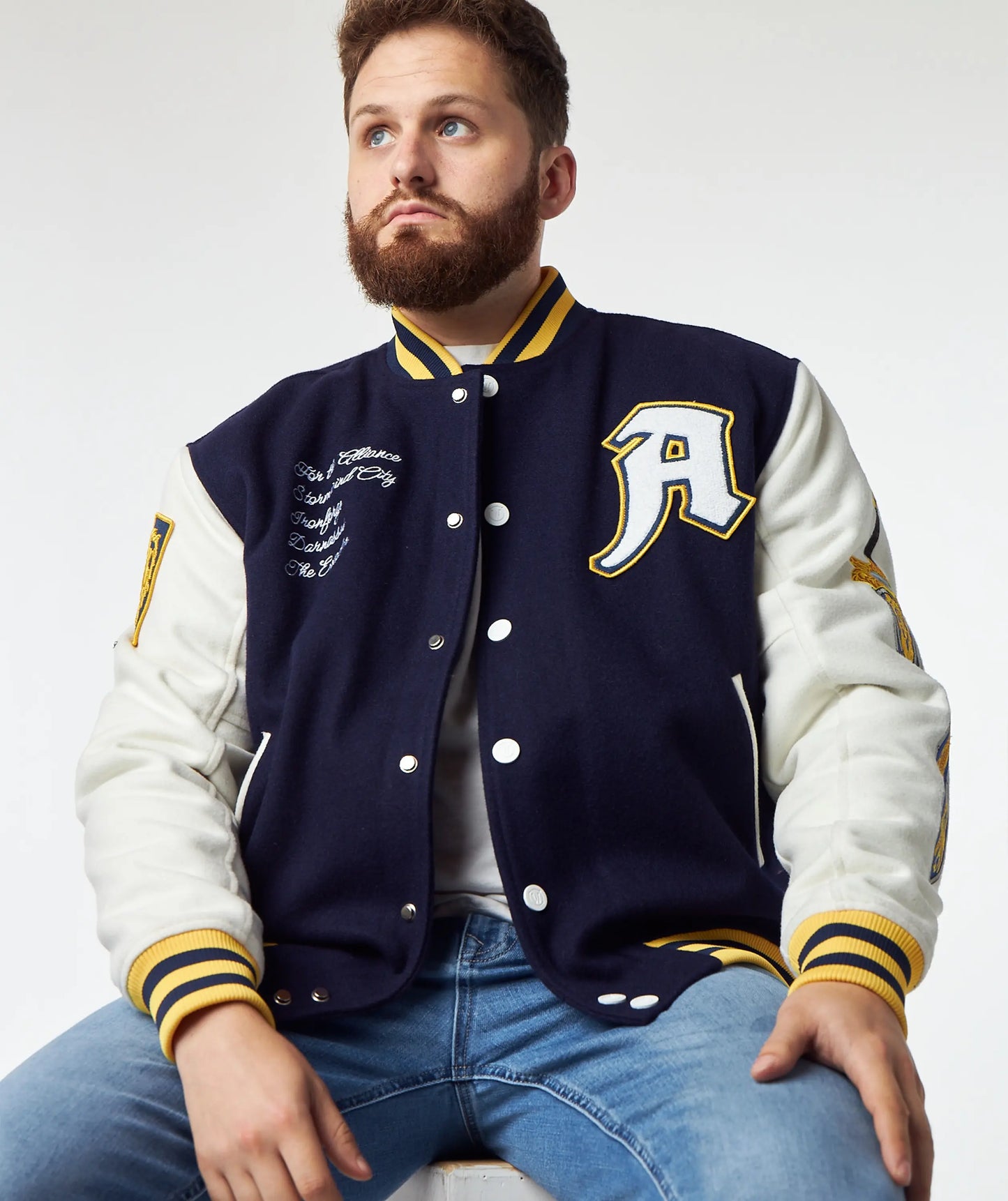WORLD OF WARCRAFT ALLIANCE VARSITY JACKET