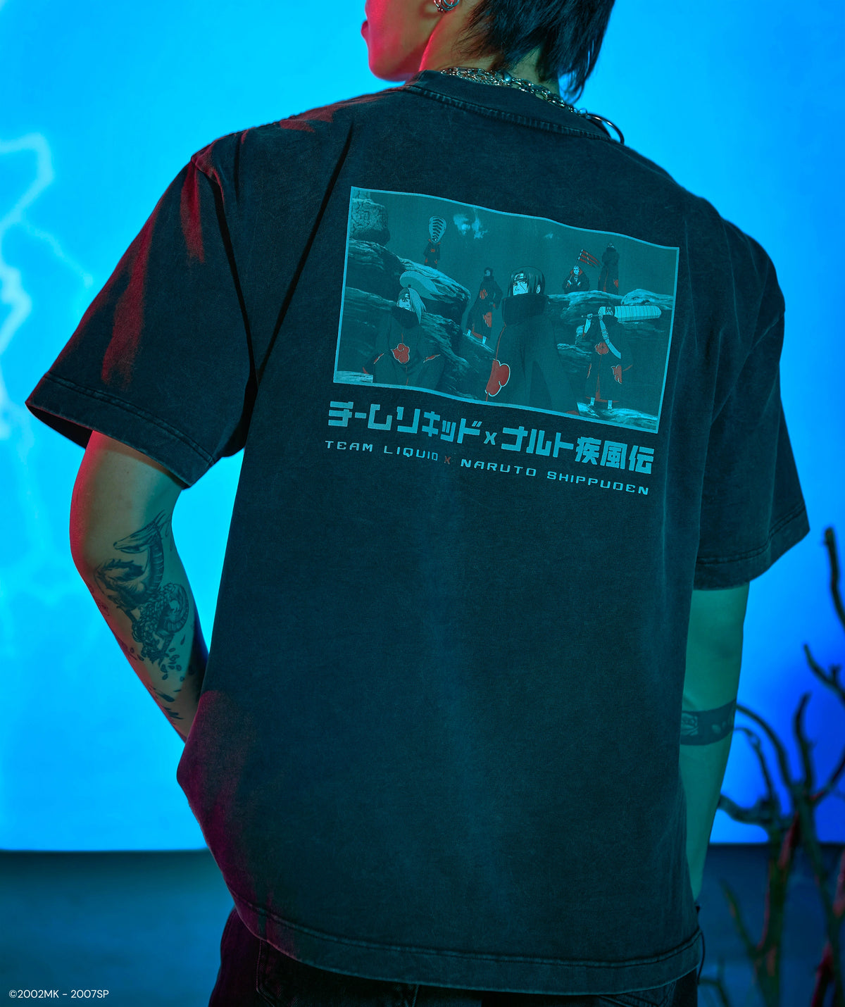 NARUTO AKATSUKI SHARINGAN DOJUTSU TEE