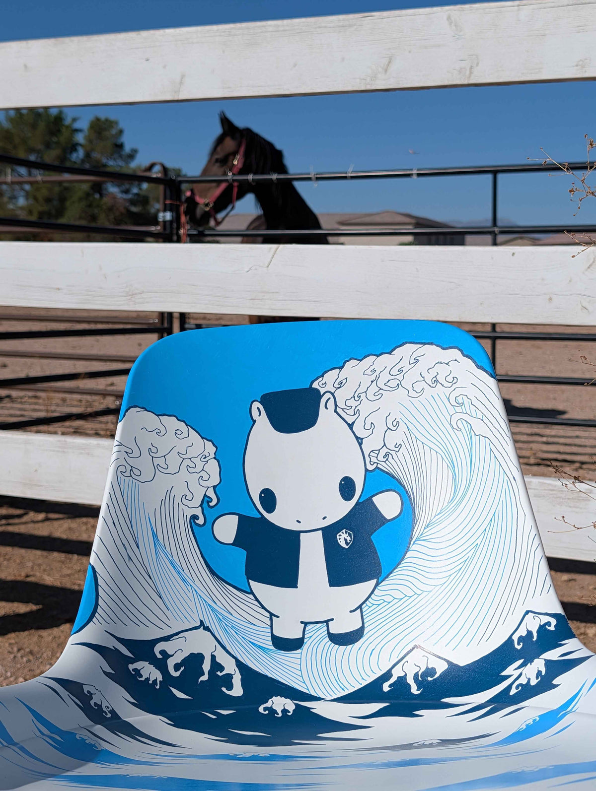 TEAM LIQUID CASE STUDY SHELL CHAIR - BLUE