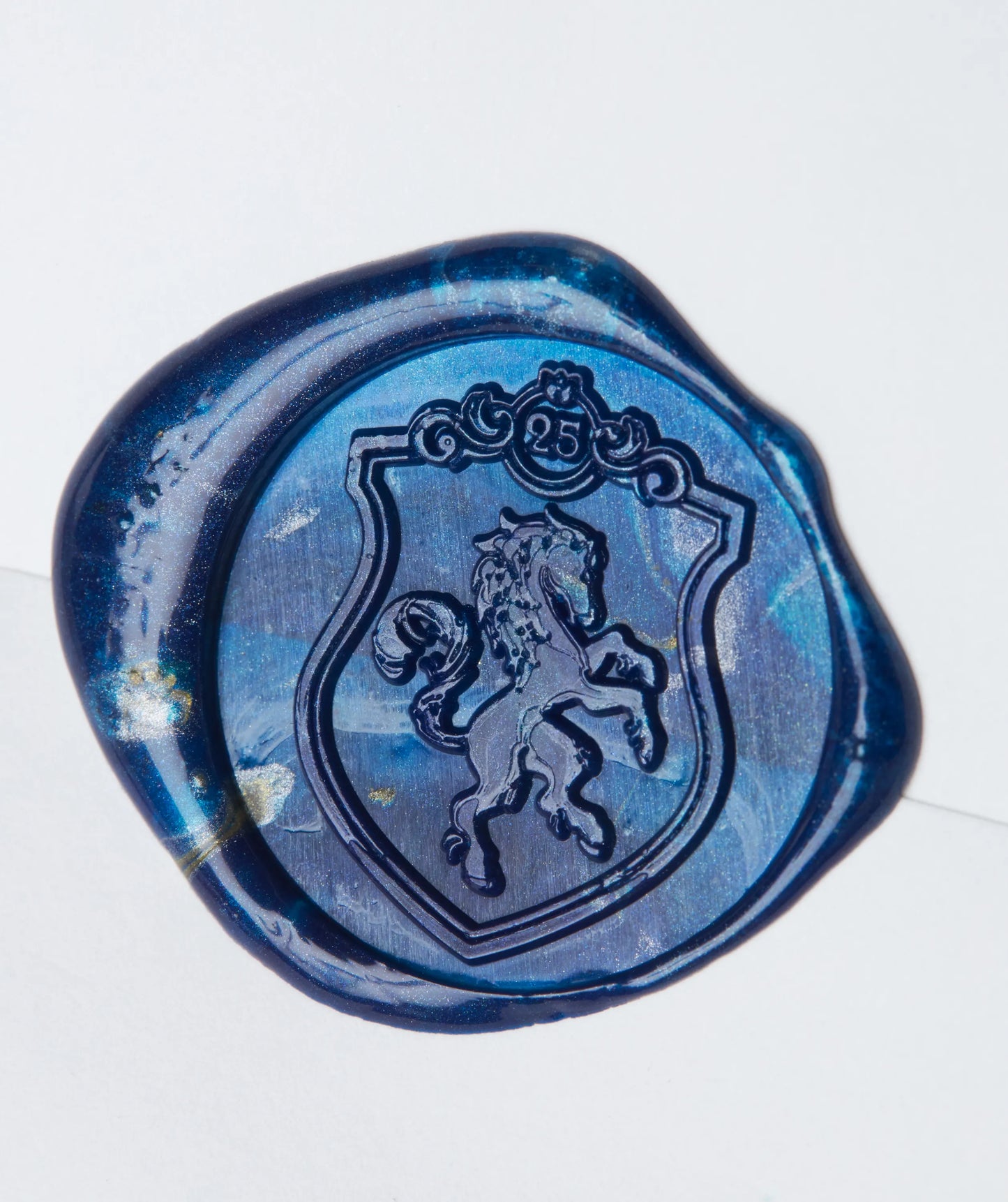 QUARTER CENTURY WAX STAMP SEAL