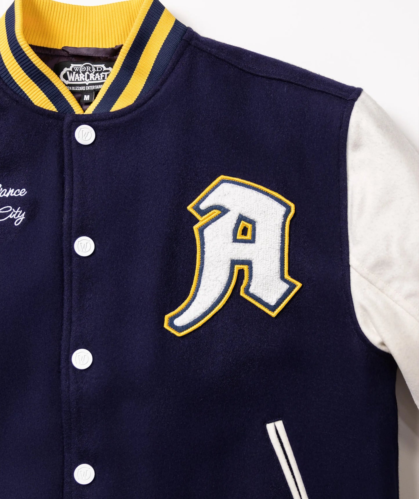 WORLD OF WARCRAFT ALLIANCE VARSITY JACKET