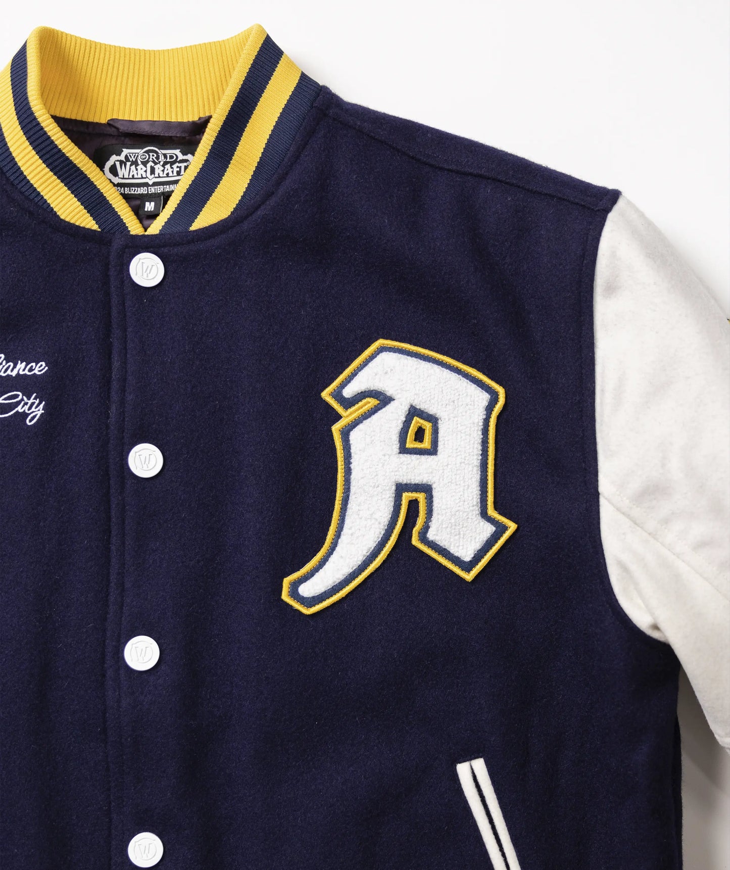 WORLD OF WARCRAFT ALLIANCE VARSITY JACKET