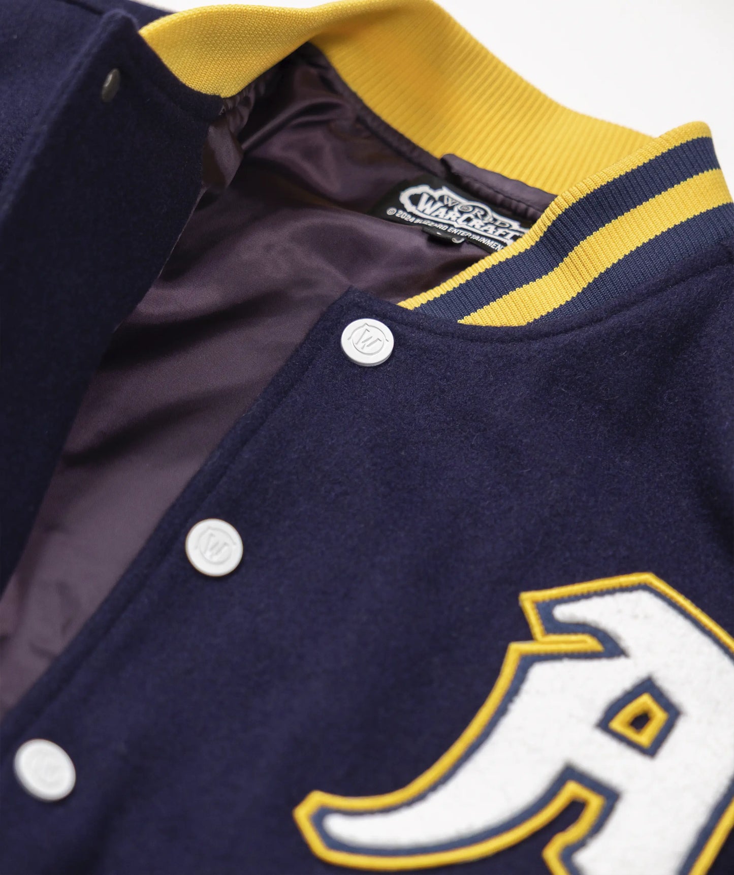 WORLD OF WARCRAFT ALLIANCE VARSITY JACKET