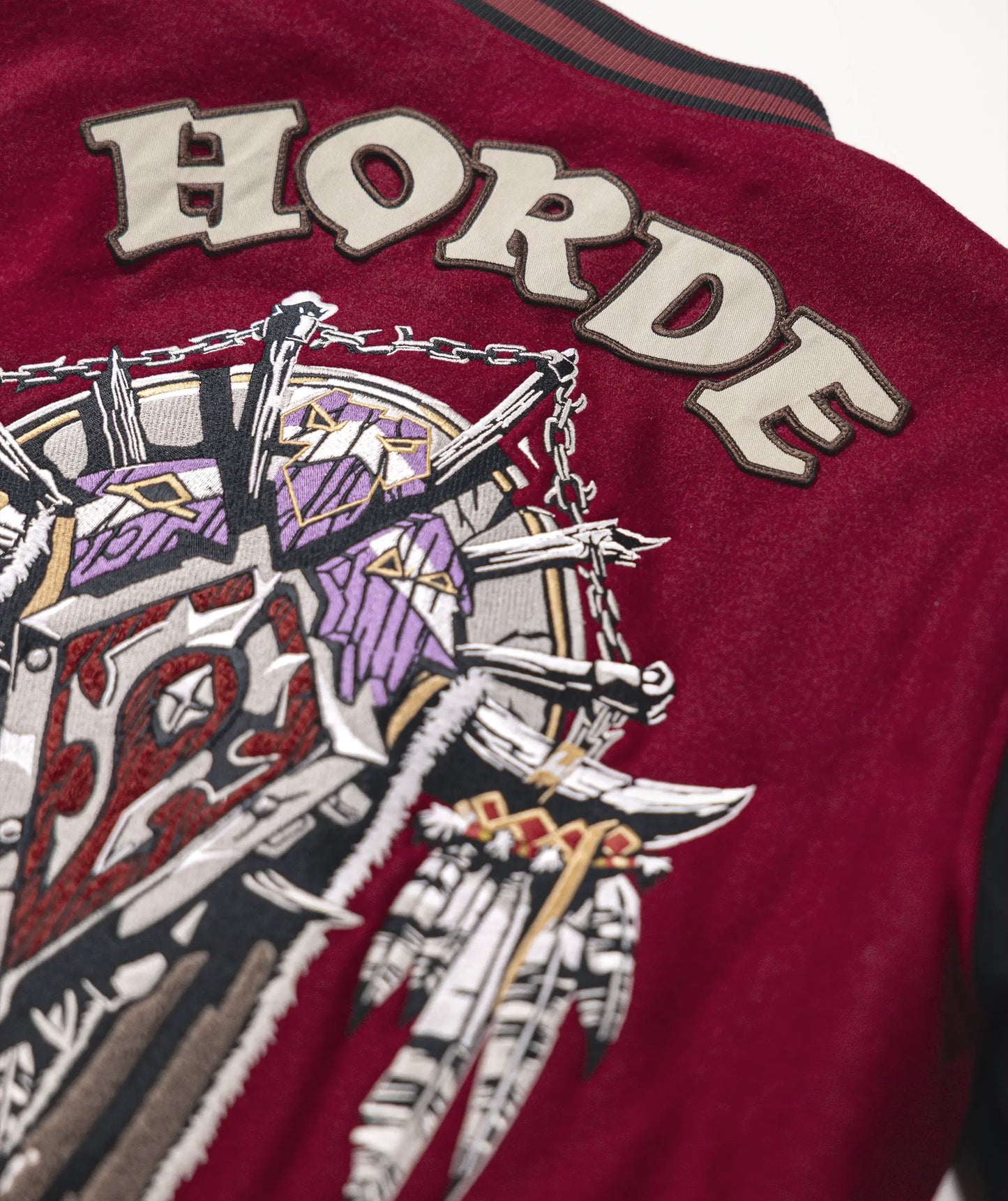 WORLD OF WARCRAFT HORDE VARSITY JACKET