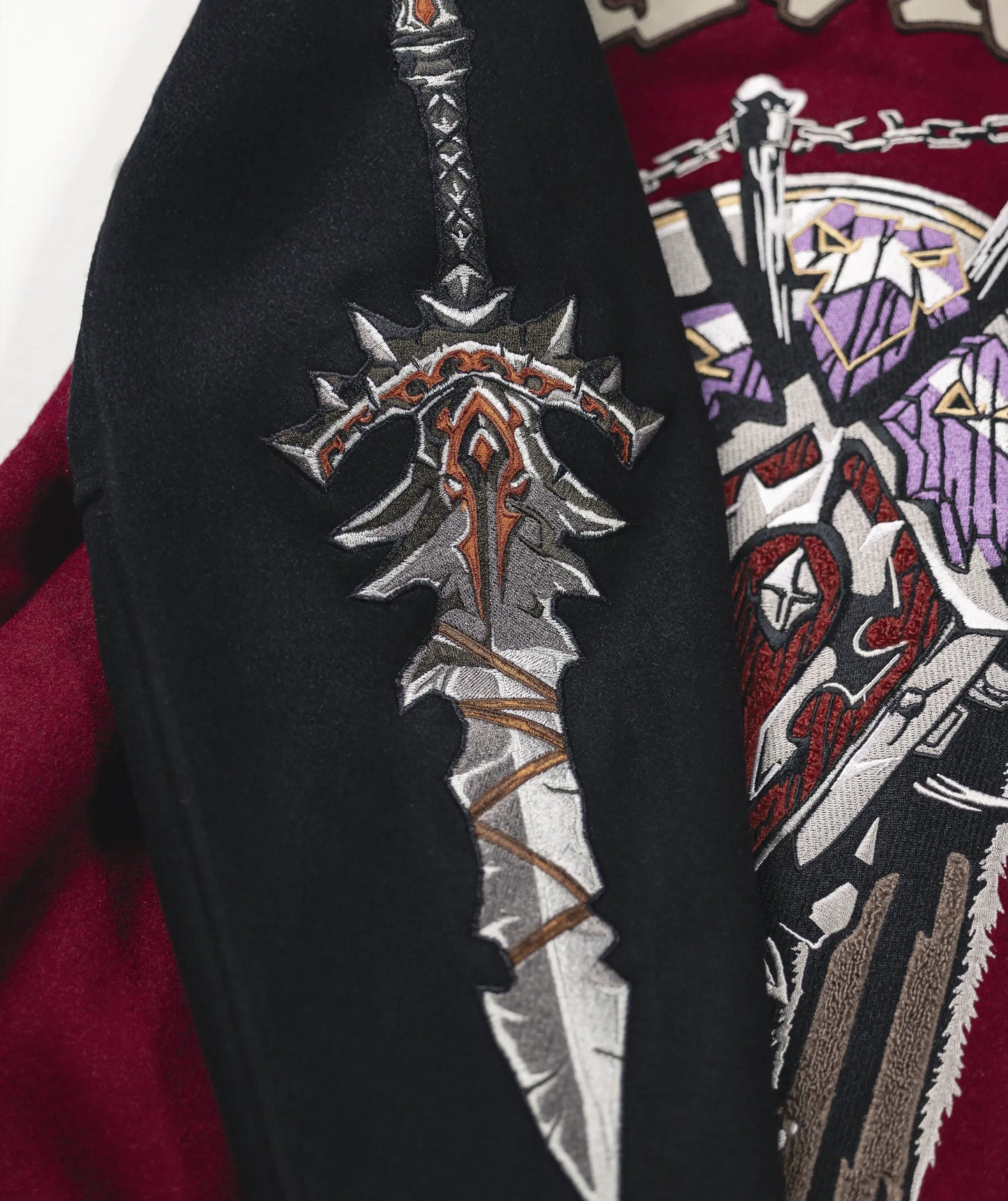 WORLD OF WARCRAFT HORDE VARSITY JACKET