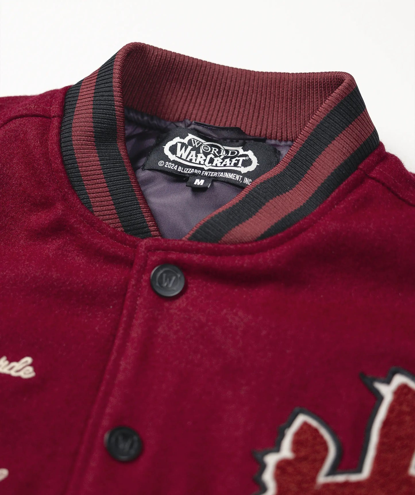 WORLD OF WARCRAFT HORDE VARSITY JACKET
