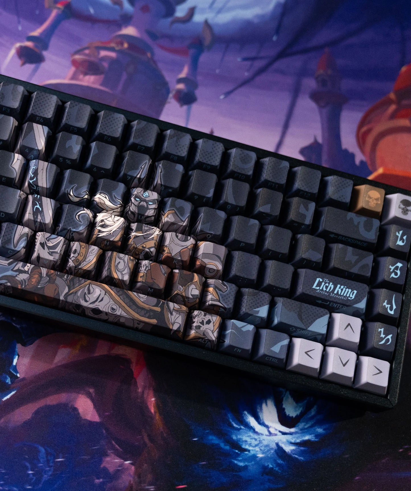 WORLD OF WARCRAFT LICH KING KEYCAP SET - Team Liquid