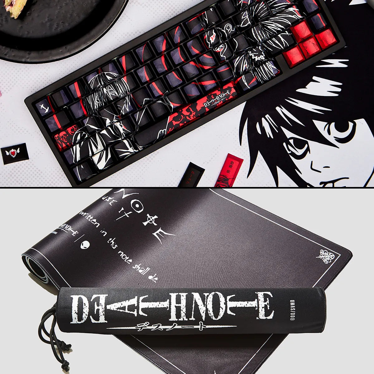 Death Note | Ryuk Keycap Set + Mousepad - Team Liquid