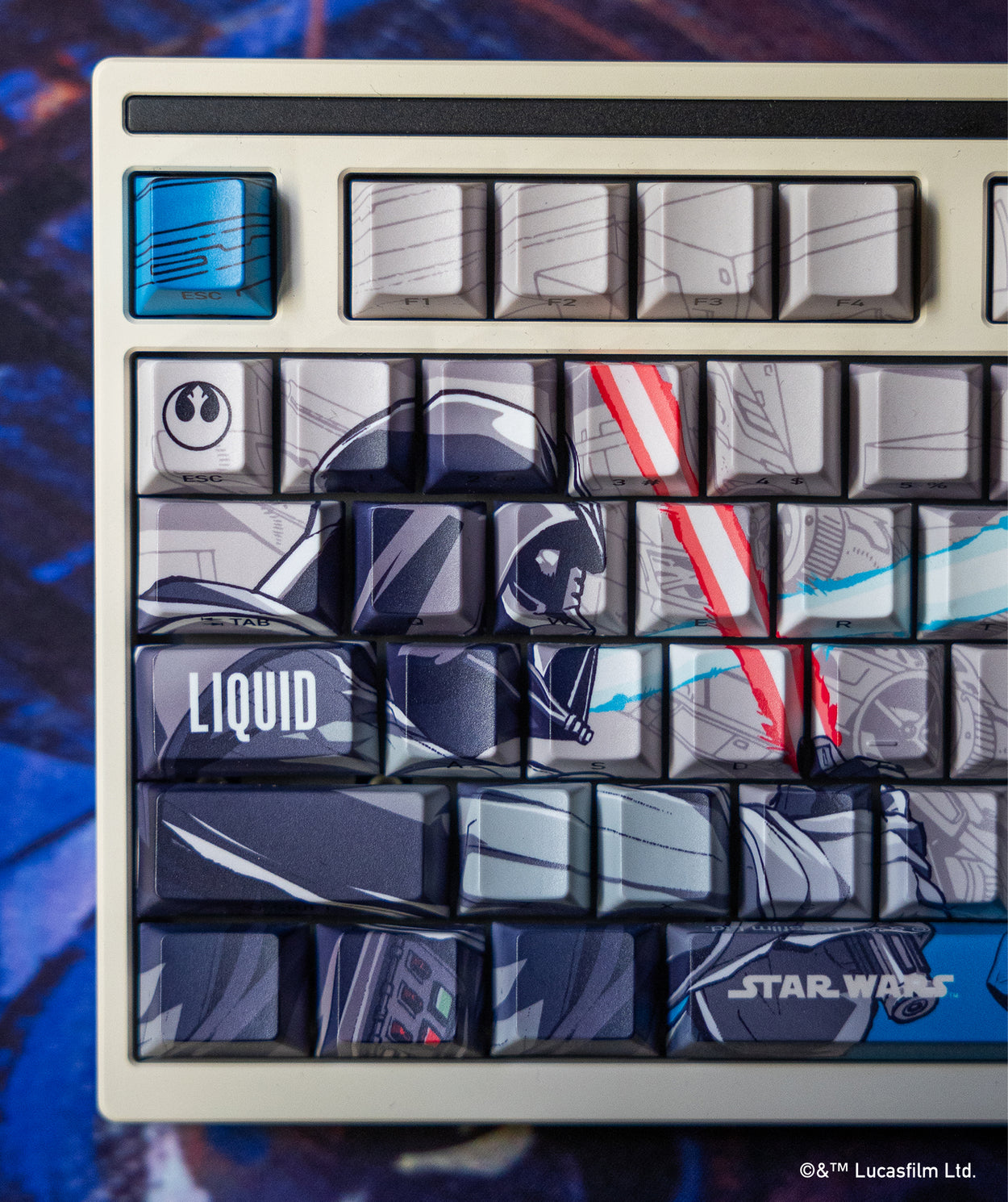 STAR WARS™ SKYWALKER KEYCAP SET - Team Liquid