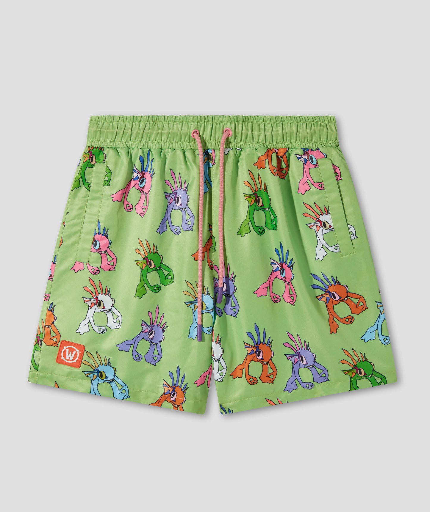 WORLD OF WARCRAFT MURLOC POOL SHORTS - GREEN